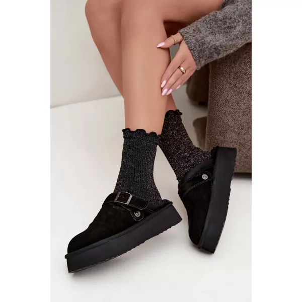  Dámské sněhule BIG STAR SHOES UU274698 BLACK 