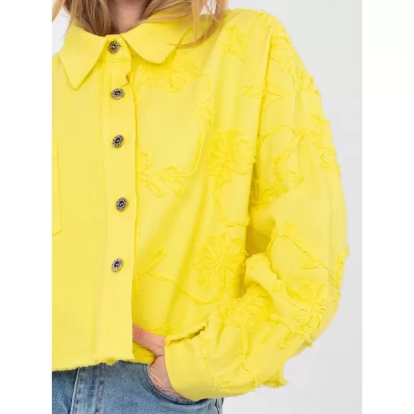  Dámská bunda RUE PARIS IT-KR-FL9993.77 YELLOW 