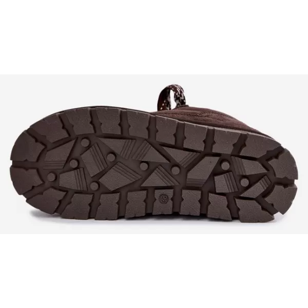  Dámské sněhule GOE UU2N4921 CHOCOLATE 
