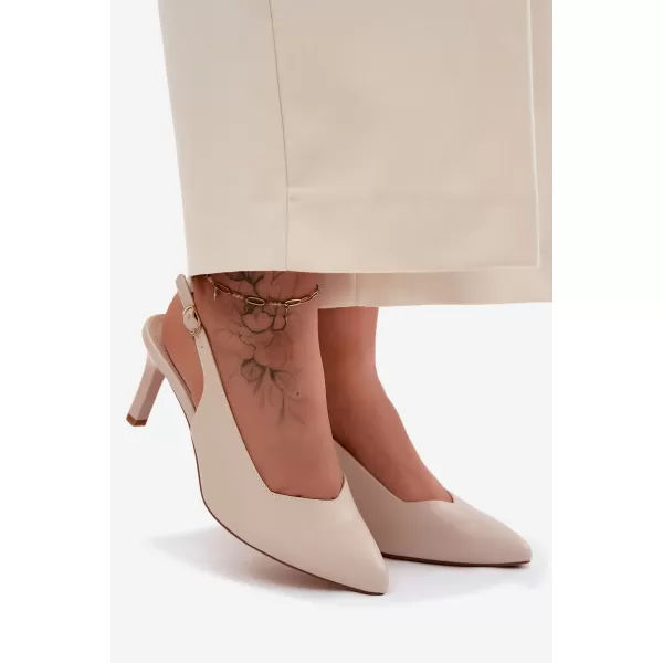  Dámské sandály SERGIO LEONE SK158 BEIGE 