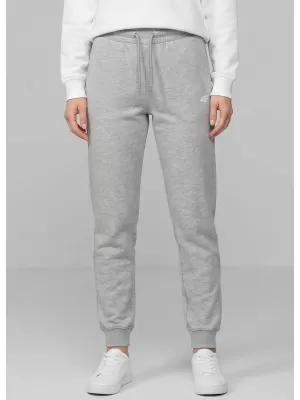 Dámské kalhoty 4F 4FWMM00TTROF1659 COLD LIGHT GREY MELANGE
