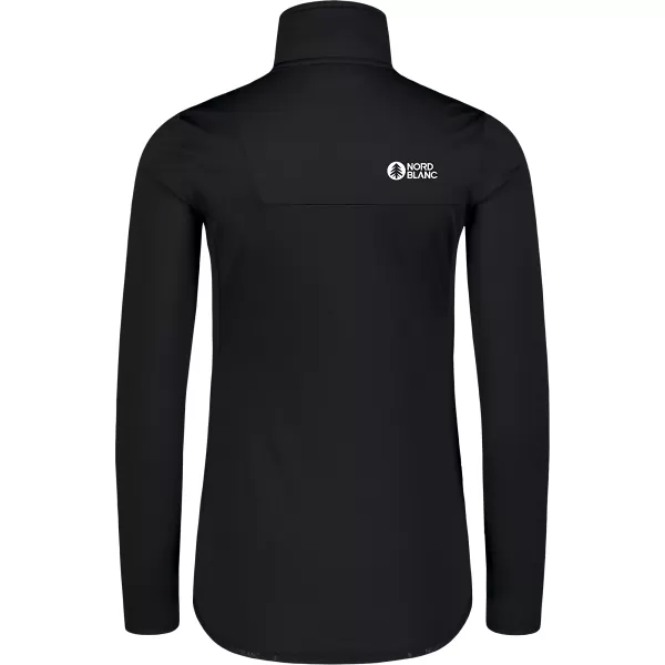 Dámská powerfleece mikina NORDBLANC CRISP NBSFL8338 ČERNÁ 