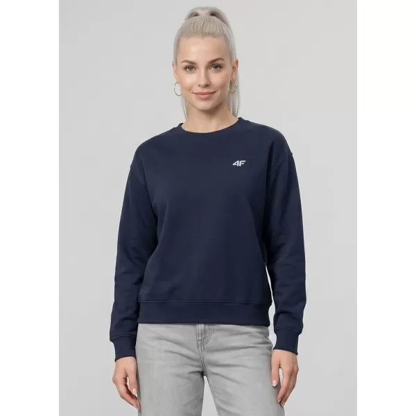  Dámská mikina 4F 4FWMM00TSWSF2534 NAVY 