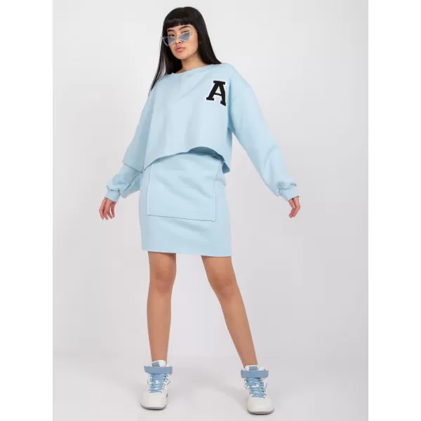  Dámský set EX MODA EM-KMPL-721.69 LIGHT BLUE 