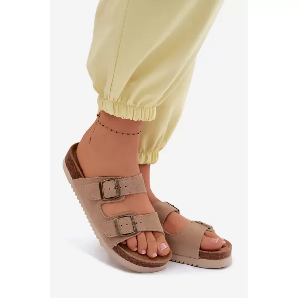  Dámské pantofle BOTO 2832 KHAKI 