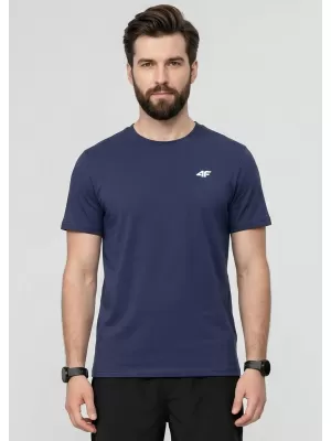 Pánské funkční triko 4F 4FWAW25TFTSM1526 DENIM