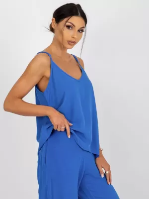 Dámský top OCH BELLA TW-TP-BE-A290.33P BLUE
