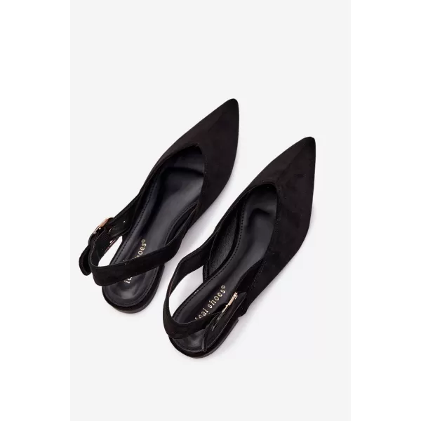 Dámské baleríny BOTO JH598/9755 BLACK 