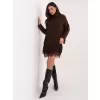 Dámský svetr FACTORY PRICE CH-SW-72989.68 DARK BROWN
