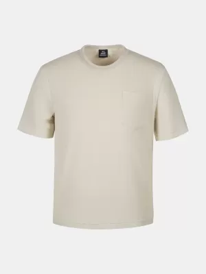 Pánské triko UNDER ARMOUR ICON SW TERRY SS 6009441-110 BÍLÁ