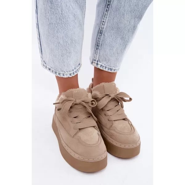  Dámské sněhule BIG STAR SHOES UU274187 BEIGE 
