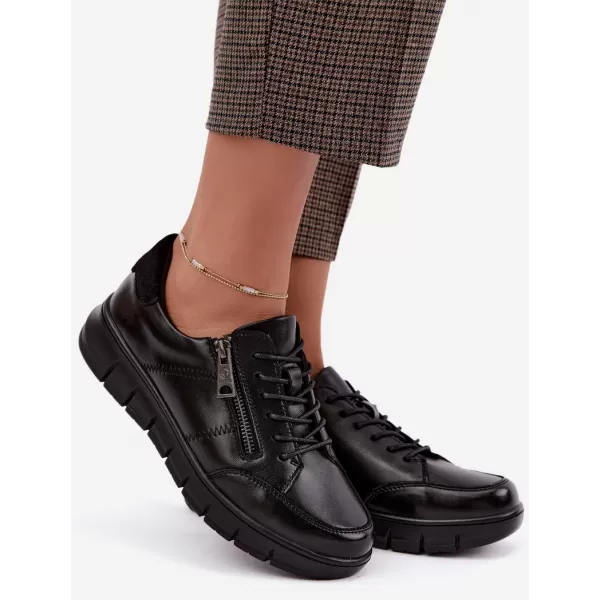  Dámské polobotky VINCEZA 133130 ČERNÁ 