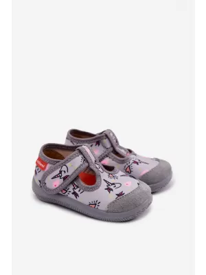 Dětské bačkory MILAMI 226/BR-29 GREY