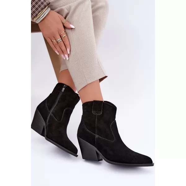  Dámské kovbojky BOTO 5078 BLACK 