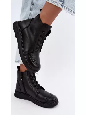 Dámské kotníkové boty VINCEZA 107249 BLACK