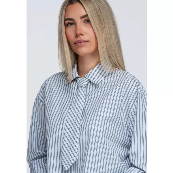  Dámská košile OMBRE OW-SH-E0069 GREY 