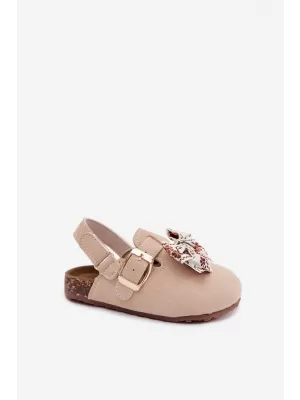 Dětské papuče BOTO 376-1B/2B/3B BEIGE
