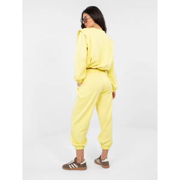  Dámský komplet RUE PARIS IT-KMPL-10020.67 BRIGHT YELLOW 