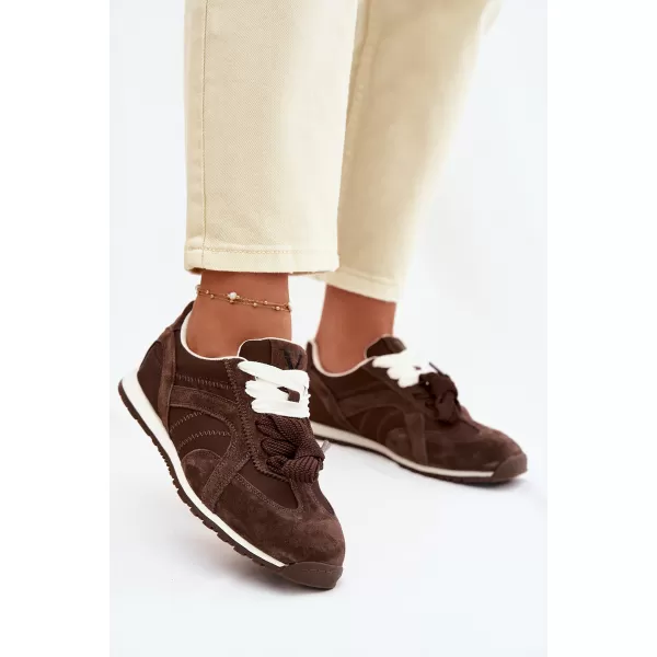  Dámské tenisky VINCEZA 86427 BROWN 