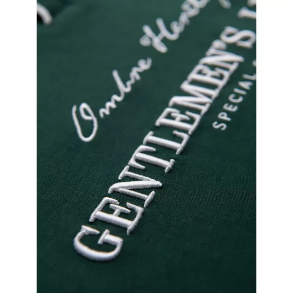  Pánská mikina OMBRE OM-SSNZ-0268 DARK GREEN 