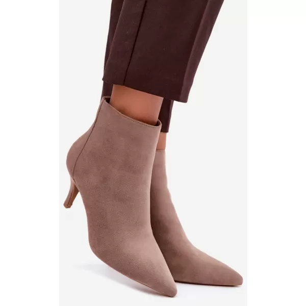  Dámské kotníkové boty BOTO 2905A-1 BEIGE 