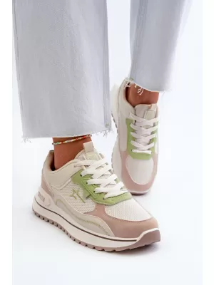 Dámské tenisky BIG STAR SHOES NN274A091 BEIGE
