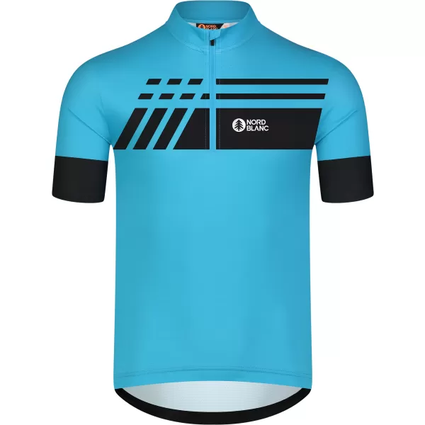  Pánský cyklo dres NORDBLANC STEER NBSMF8080 MODRÁ 