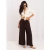Dámské kalhoty SUBLEVEL D73761AG62237J DARK BROWN