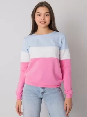 Dámská mikina RUE PARIS RV-BL-5787.15X PINK