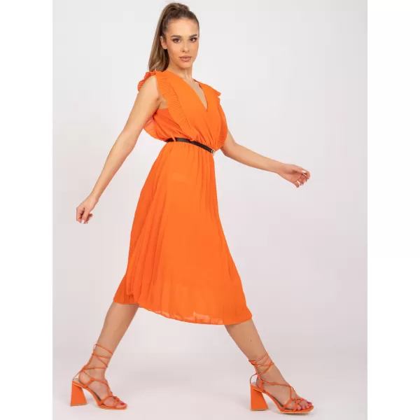  Dámské šaty ITALY MODA DHJ-SK-N13198-1.22 ORANGE 