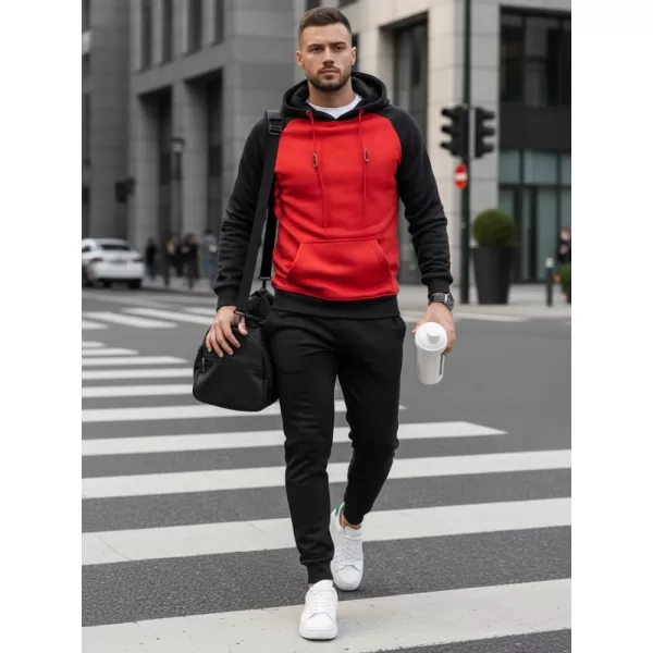  Pánská mikina DSTREET ČERVENÁ 
