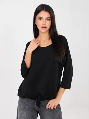 Dámské triko RUE PARIS RV-BZ-A1091.16 BLACK