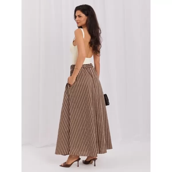  Dámská sukně ITALY MODA MI-SD-4349.74 BROWN 