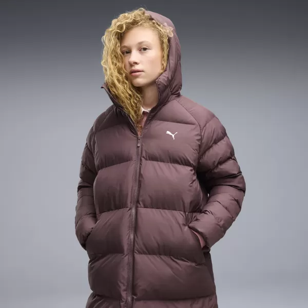  Dámský kabát PUMA MONO HOODED PARKA 68838491 RICH COCOA 