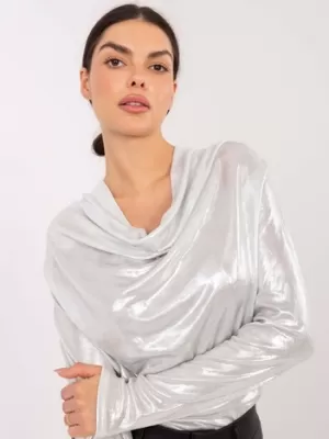 Dámská halenka ITALY MODA DHJ-BZ-15268.30 SILVER