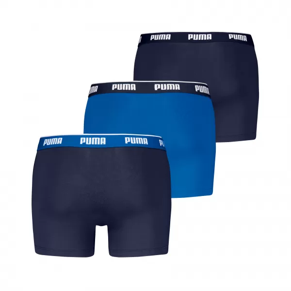  Pánské boxerky PUMA MEN BOXERS 3P 94713006 BLUE COMBO 