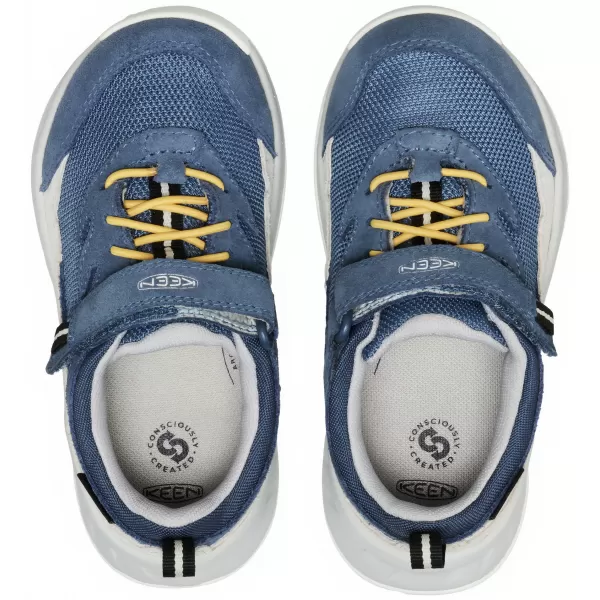  Dětské boty KEEN HIGHTRAIL WP VINTAGE INDIGO/ALLOY 