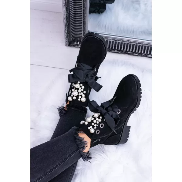  Dámské kotníkové boty BOTO 8371 BLACK 