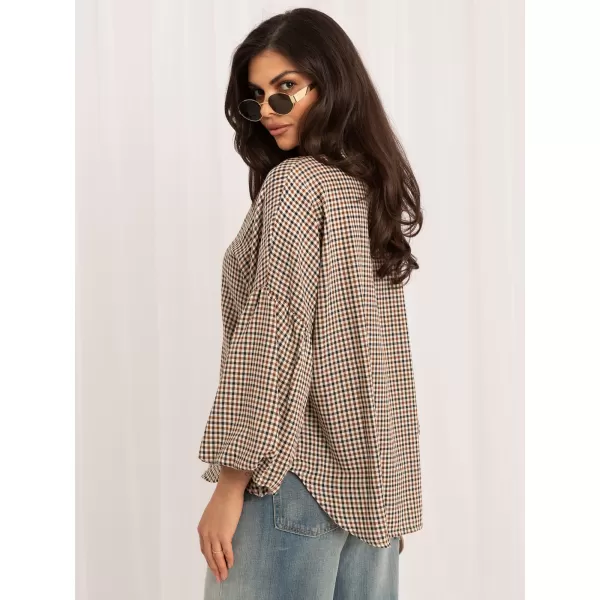  Dámská košile ITALY MODA MI-KS-4384.79 BROWN 