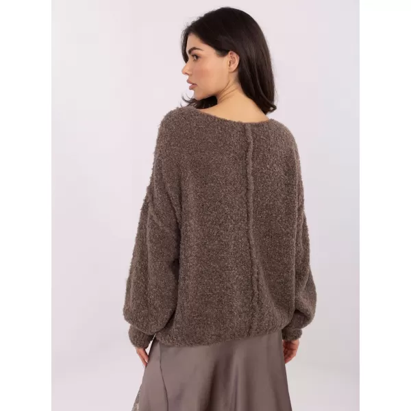 Dámský svetr ITALY MODA IT-SW-72806.75 BROWN 