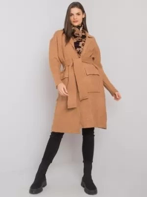 Dámský kardigan RUE PARIS LC-SW-844.33X CAMEL