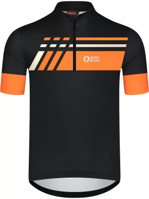 Pánský cyklo dres NORDBLANC STEER NBSMF8080 ČERNÁ