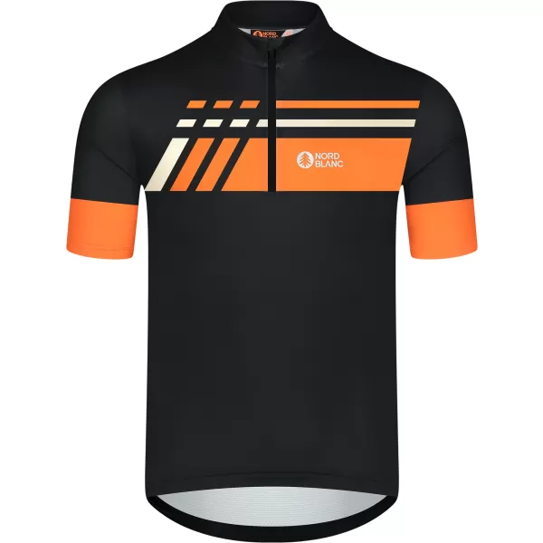  Pánský cyklo dres NORDBLANC STEER NBSMF8080 ČERNÁ 