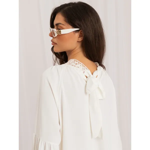  Dámská halenka ITALY MODA MI-BZ-3527.65 ECRU 