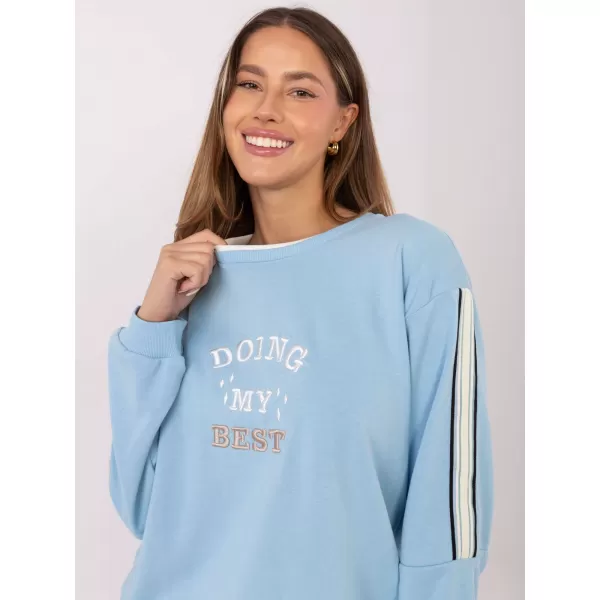  Dámská mikina RELEVANCE RV-BL-A942.62 LIGHT BLUE 
