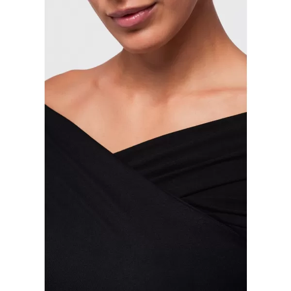  Dámská halenka OMBRE OW-TS-E0088 BLACK 