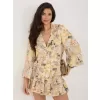 Dámská bunda ITALY MODA IT-MA-FL10233.84 YELLOW