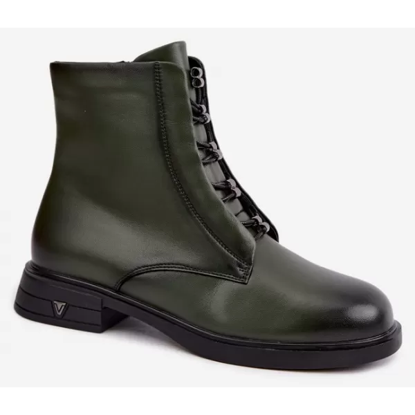  Dámské kotníkové boty VINCEZA 133113 DARK GREEN 