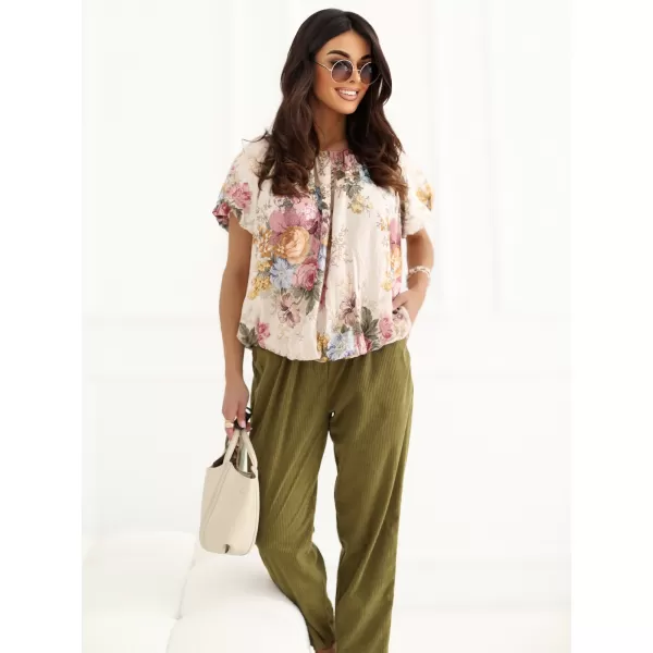  Dámská halenka ITALY MODA MI-BZ-32917.81 YELLOW 