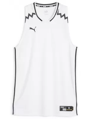 Pánský dres PUMA HOOPS TEAM GAME JERSEY 676628-02 PUMA WHITE